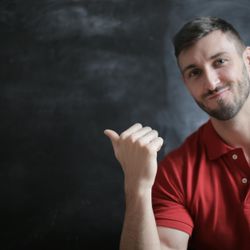 Portrait of Maksym Shevchenko, the program instructor.